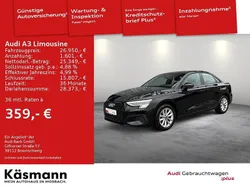 Mythosschwarz metallic Gebraucht 2022 Audi A3 Business Limousine | 26.950 € (Fairer Preis)