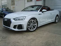 Weiß Gebraucht 2020 Audi A5 Cabriolet S-Line Cabrio | 36.899 € (Etwas zu teuer)