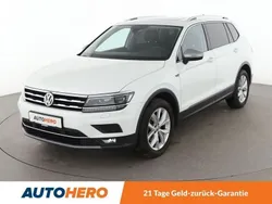 Weiß Gebraucht 2021 VW Tiguan Allspace Highline SUV | 28.080 € (Superpreis)