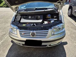 Silber Gebraucht 2003 VW Sharan Comfortline Van / Kleinbus | 4.900 €
