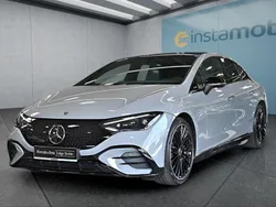 Grau Gebraucht 2024 Mercedes EQE350 Limousine | 53.299 € (Teuer)