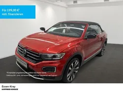 Rot Gebraucht 2021 VW T-Roc Cabriolet Style Cabrio | 26.450 € (Guter Preis)