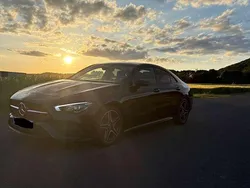 Schwarz Gebraucht 2022 Mercedes CLA200 AMG line Coupé | 35.600 € (Etwas zu teuer)