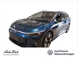 Aquamarinblau metallic/schwarz Gebraucht 2025 VW ID.7 GTX Limousine | 53.440 €