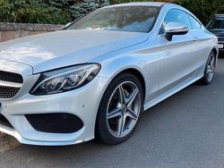 Silber Gebraucht 2017 Mercedes C180 AMG line Coupé | 18.900 € (Guter Preis)