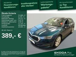Lavablau metallic met. Gebraucht 2023 Skoda Octavia Style Kombi | 31.889 € (Etwas zu teuer)