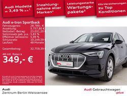 Schwarz Gebraucht 2022 Audi e-tron Sportback Comfort SUV | 28.789 €