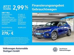 Blau Gebraucht 2025 VW T-Roc R-line SUV | 37.430 € (Guter Preis)