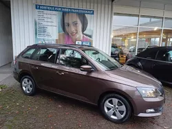 Braun metallic Gebraucht 2018 Skoda Fabia Style Kombi | 15.490 € (Teuer)