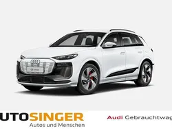Weiß Gebraucht 2024 Audi Q6 e-tron S-Line SUV | 64.380 € (Superpreis)