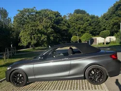 Grau Gebraucht 2015 BMW 218 Sport Line Cabrio | 9.500 € (Guter Preis)