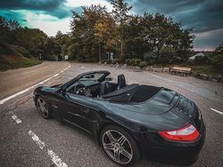 Schwarz Gebraucht 2008 Porsche 911 Carrera 4 Cabriolet Cabrio | 52.000 € (Superpreis)