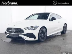 Weiss Gebraucht 2024 Mercedes CLE220 AMG Coupé | 55.790 € (Fairer Preis)
