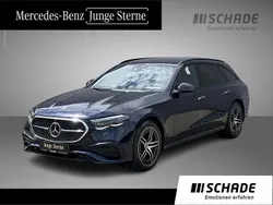 Blau Gebraucht 2024 Mercedes E300 AMG line Limousine | 58.950 € (Guter Preis)