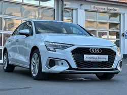 Gletscherweiß metallic Gebraucht 2023 Audi A3 Sportback Advanced Limousine | 27.990 € (Superpreis)