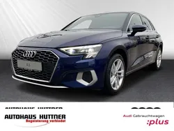Blau Gebraucht 2024 Audi A3 Sportback Advanced Plus Limousine | 32.865 € (Teuer)