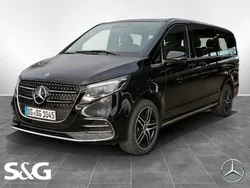 Obsidianschwarz Gebraucht 2024 Mercedes V250 Avantgarde Van / Kleinbus | 78.999 €