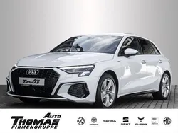 Weiß Gebraucht 2023 Audi A3 Sportback S-Line Limousine | 32.589 € (Fairer Preis)