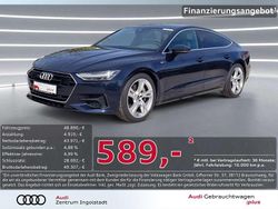 Blau Gebraucht 2022 Audi A7 S-Line Limousine | 48.890 € (Guter Preis)