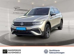 Silber (ivory silver metallic) Gebraucht 2024 VW Tiguan Allspace Move SUV | 39.490 € (Fairer Preis)
