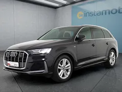 Schwarz Gebraucht 2022 Audi Q7 S-Line SUV | 58.049 € (Guter Preis)
