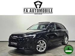 Schwarz Gebraucht 2024 Audi Q7 S-Line SUV | 68.730 € (Superpreis)