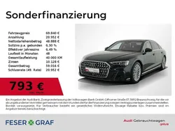 Firmamentblau metallic Gebraucht 2023 Audi A8L Ambiente Limousine | 69.840 € (Guter Preis)