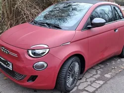 Rot Gebraucht 2021 Fiat 500e Icon Cabrio | 20.500 € (Fairer Preis)