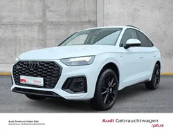Gletscherweiß metallic Gebraucht 2022 Audi Q5 Sportback S-Line SUV | 42.420 € (Superpreis)