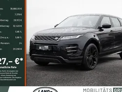 Schwarz Gebraucht 2021 Land Rover Range Rover evoque R-Dynamic SUV | 36.890 € (Fairer Preis)