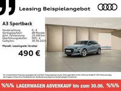 Grau Neu 2025 Audi A3 Sportback Sport Limousine | 38.555 € (Fairer Preis)