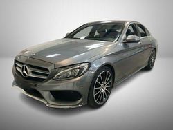 Grau Gebraucht 2017 Mercedes C220 AMG Limousine | 22.999 € (Teuer)