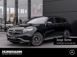 Obsidianschwarz metallic Gebraucht 2022 Mercedes EQC400 AMG line SUV | 37.689 € (Fairer Preis)