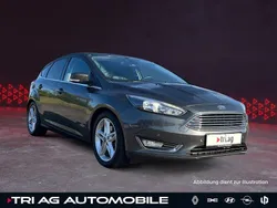 Magneticgrau (metallic) Gebraucht 2017 Ford Focus Titanium Limousine | 12.970 € (Fairer Preis)