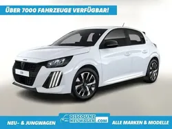 Schneeweiß Neu 2024 Peugeot 208 Active Kleinwagen | 20.666 € (Superpreis)