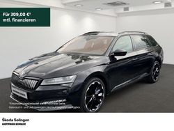 Schwarz Gebraucht 2021 Skoda Superb SportLine Kombi | 26.250 € (Fairer Preis)