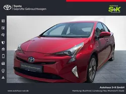 Sonderfarbe granatapfelrot metallic Gebraucht 2016 Toyota Prius Comfort Kleinwagen | 15.370 € (Fairer Preis)