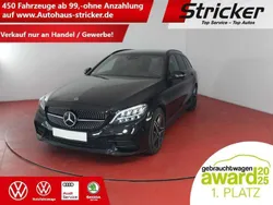 Schwarz Gebraucht 2018 Mercedes C300 AMG line Kombi | 24.000 € (Guter Preis)