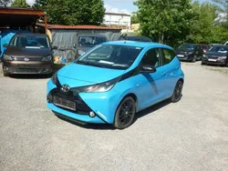 Cyan metallic Gebraucht 2015 Toyota Aygo X-cite Kleinwagen | 7.990 € (Fairer Preis)