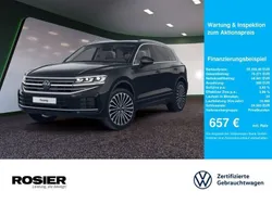 Schwarz / grenadillschwarz Gebraucht 2023 VW Touareg Elegance SUV | 65.940 € (Superpreis)