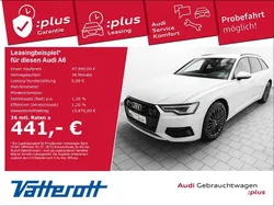 Gletscherweiß metallic Gebraucht 2024 Audi A6 Advanced Plus Kombi | 47.990 €