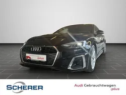 Schwarz (metallic) Gebraucht 2022 Audi A5 Sportback Ambiente Limousine | 38.690 € (Fairer Preis)