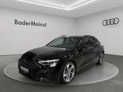 Mythosschwarz metallic Gebraucht 2024 Audi A3 S-Line Limousine | 38.930 €