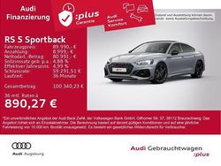 Grau Gebraucht 2024 Audi RS5 Sportback Sport Limousine | 88.880 € (Fairer Preis)