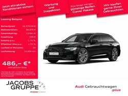 Mythosschwarz metallic Gebraucht 2025 Audi A6 S-Line Kombi | 56.970 € (Guter Preis)