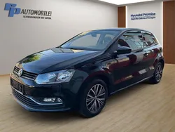 Schwarz Gebraucht 2016 VW Polo Allstar Kleinwagen | 7.990 € (Guter Preis)