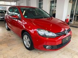 Rot Gebraucht 2010 VW Golf VI Team Limousine | 6.999 € (Fairer Preis)