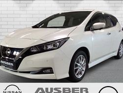 Weiß Gebraucht 2021 Nissan Leaf Tekna Kleinwagen | 16.444 € (Etwas zu teuer)