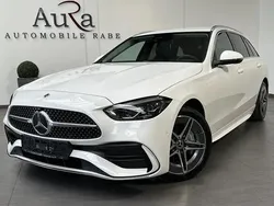 Polarweiß Gebraucht 2023 Mercedes C300e AMG line Kombi | 37.989 € (Guter Preis)