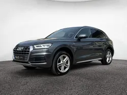 Grau Gebraucht 2018 Audi Q5 Sport SUV | 25.000 € (Etwas zu teuer)